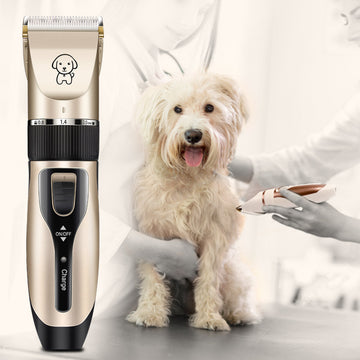 Professional Pet Hair Clipper – Quiet Electric Shaver for Dogs & Cats