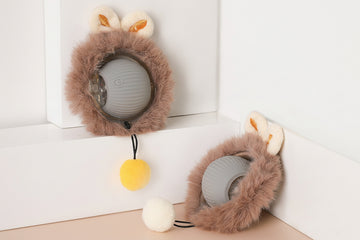 Cat Self-Hi Rolling Ball Toy – Interactive Plush & Motion Ball for Cats