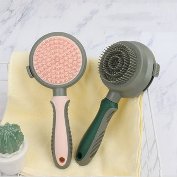 Pet Hair Removal Comb – Deshedding Grooming Comb for Dogs & Cats