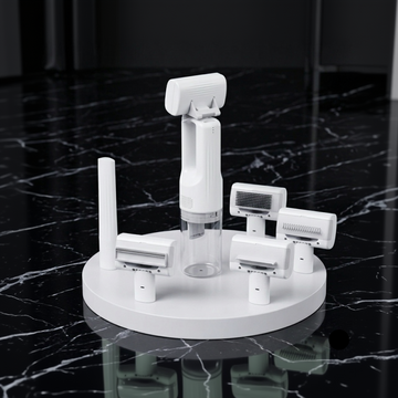 5-in-1 Pet Grooming Vacuum Kit – 70W Quiet Suction Groomer with 6 Attachments