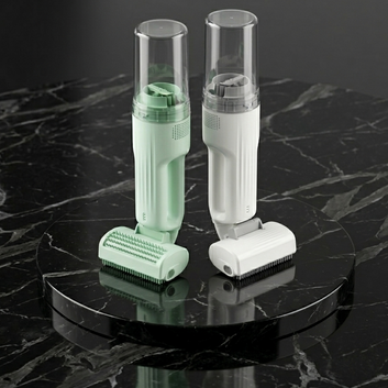 5-in-1 Pet Grooming Vacuum Kit – 70W Quiet Suction Groomer with 6 Attachments